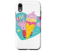 Custodia per iPhone XR Peppa Pig Yum Ice Cream