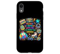 Custodia per iPhone XR Per favore, sii paziente con me, vengo dal 1900 Funny Vintage