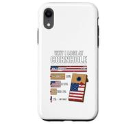 Custodia per iPhone XR Perché perdo a Cornhole Divertente Cornhole Giocatore
