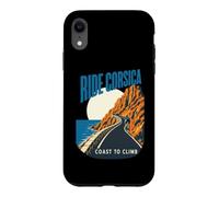 Custodia per iPhone XR Percorri la costa ciclabile della Corsica per scalare il percorso dell'isola