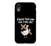 Custodia per iPhone XR Perdonali Signore perché non lo farò