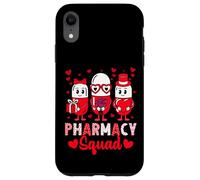 Custodia per iPhone XR Pharmacy Squad Funny Valentine's Day Pharmacist Technician