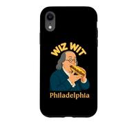 Custodia per iPhone XR Philly Cheesesteak Wiz Wit Benjamin Franklin Filadelfia