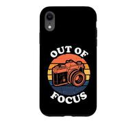 Custodia per iPhone XR Photographer Retro Camera Out Of Focus Sunset Design