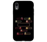 Custodia per iPhone XR Pi Menu Pi Simbolo Torta Menu Pi Sapori Torta Sapori Pi Giorno
