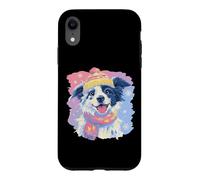 Custodia per iPhone XR Piccolo libro della capra del bambino che legge il ritratto grafico degli amanti