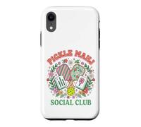 Custodia per iPhone XR Pickle Mahj Social Club - Palla da paddle