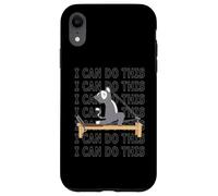Custodia per iPhone XR Pilates cat Reformer Pilates Posso fare questa motivazione