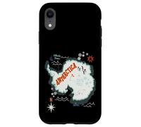 Custodia per iPhone XR Pinguini balena Antartide Polo Sud Atlantico Ocean Nave
