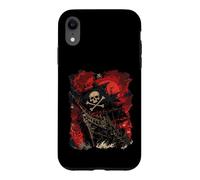Custodia per iPhone XR Pirate Ship Dark Gothic Skull Crossbones Pirates Rise