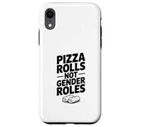 Custodia per iPhone XR Pizza Rolls Non Ruoli di genere Divertente Foodie Umorismo