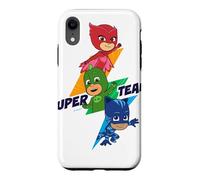 Custodia per iPhone XR PJ Masks TV Super Team Flash