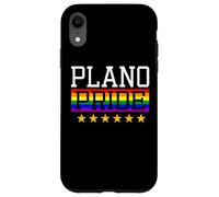 Custodia per iPhone XR Plano Pride Gay Lesbiche Queer LGBT Bandiera Arcobaleno
