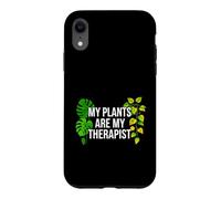 Custodia per iPhone XR Plant Moms Houseplant My Plants Are My Therapist