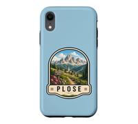 Custodia per iPhone XR Plose Italia Dolomiti Vintage Mountain Travel Design