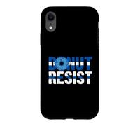 Custodia per iPhone XR Police Officer - Donut Resist - Thin Blue Line Cop Policeman
