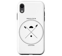 Custodia per iPhone XR Polo Club Legends - Mazzuole vintage con distintivo equestre