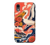 Custodia per iPhone XR Porto di Zinnia Pelican