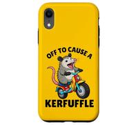 Custodia per iPhone XR Possum Off to Cause A Kerfuffle Funny Opossum