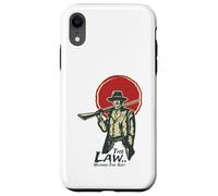 Custodia per iPhone XR Poster Western Hero "La legge dietro il seme"