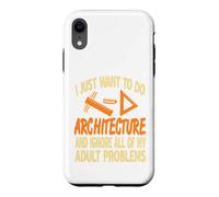 Custodia per iPhone XR Preferisco Fare Architettura Non Affrontare Problemi