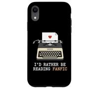 Custodia per iPhone XR Preferisco leggere Fanfic Reader Fiction Autore
