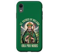 Custodia per iPhone XR Preghiera cattolica di San Patrizio d'Irlanda Ora Pro Nobis