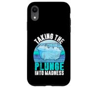 Custodia per iPhone XR Prendere il tuffo nella follia bagno di ghiaccio