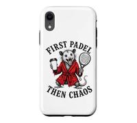 Custodia per iPhone XR Prima Il Padel, Poi Il Caos: Padel E Caos, Opossum