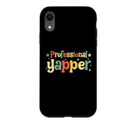 Custodia per iPhone XR Professional Yapper Funny Retro Teacher Staff Humor