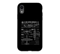 Custodia per iPhone XR Progetto militare americano C-130J Super Hercules