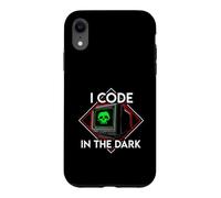 Custodia per iPhone XR Programmer I Code In The Dark Retro Hacker Skull