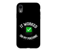 Custodia per iPhone XR Programmer It Worked On My Machine Coding Joke