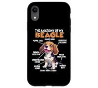 Custodia per iPhone XR Proprietario del cane Beagle T Anatomia del Beagle che