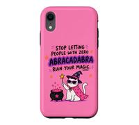Custodia per iPhone XR Proteggi il tuo gatto magico