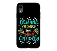 Custodia per iPhone XR Prove di pensiero critico sicurezza criminologia forense