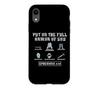 Custodia per iPhone XR Put On The Full Armor God Funny Saying Christian