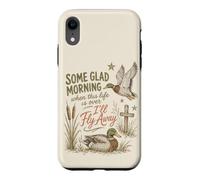 Custodia per iPhone XR Qualche mattina felice cristiana anatra caccia fede