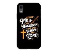 Custodia per iPhone XR Quanto a me e al mio fagotto serviremo il Signore
