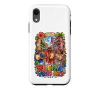 Custodia per iPhone XR ¡Que Viva La Plena! Plena Vibes Only Musica portoricana