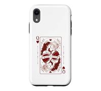 Custodia per iPhone XR Queen Hearts Orgoglio Lesbico | Romance Gothic LGBTQ