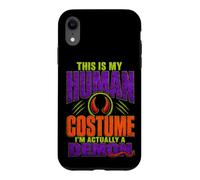 Custodia per iPhone XR Questo è il mio costume umano Sono davvero un demone