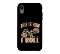 Custodia per iPhone XR Questo è il modo in cui rotolo il design dell'agricoltore di balle di fieno del tratt