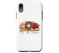 Custodia per iPhone XR Questo gioco di baseball della stagione - Eat Sleep Baseball Repeat