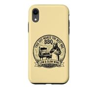 Custodia per iPhone XR Questo ragazzo fa il miglior barbecue a forma di orso barbecue