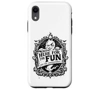 Custodia per iPhone XR Qui Per Divertimento Non Le Conseguenze Vintage Gothic