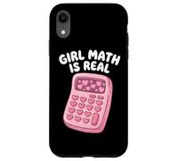 Custodia per iPhone XR Ragazza Matematica È Vero Calcolo Algebra Logica Matematica Amante