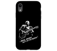 Custodia per iPhone XR Real Music Isn't On The Radio - Blues Legend Guitar
