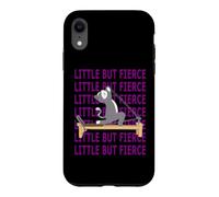 Custodia per iPhone XR Reformer Pilates gatto Piccolo ma feroce