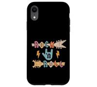 Custodia per iPhone XR Regali per chitarra rock and roll, punk rock, bambini ragazzi ragazze